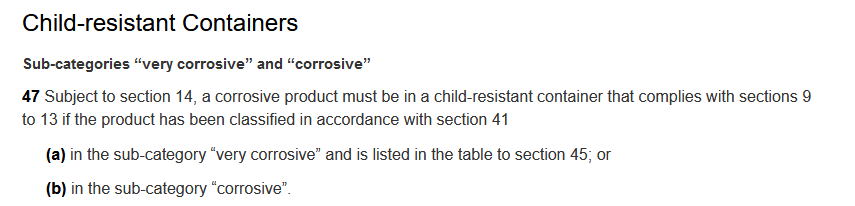 child-resistant containers