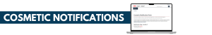 health canada, cosmetic notification form, notify health canada, pre market registration